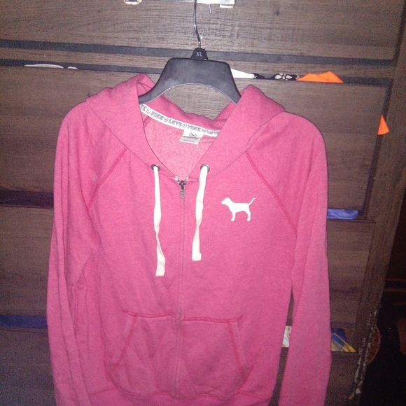 Victoria Secret PINK RETRO cotton zip up - Picture 2 of 5